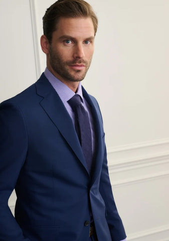 Navy Blue Suit | Shop for Luxurious Navy Blue Suits for Men Online at  Tomasso Black – Tomasso Black